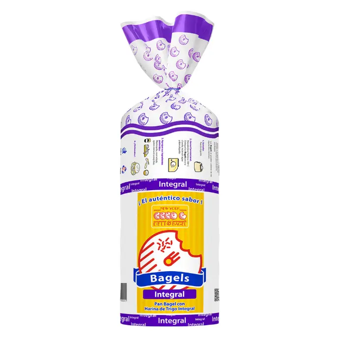 [ESP-NYD133] Bagel Integral Paquete con 6 pzas