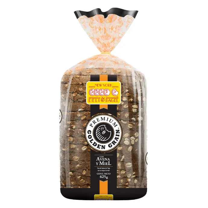 Pan de Caja Negro Avena y miel