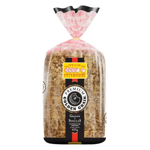 [ESP-NYD413] Pan de Caja Golden Grain Granos y Semillas
